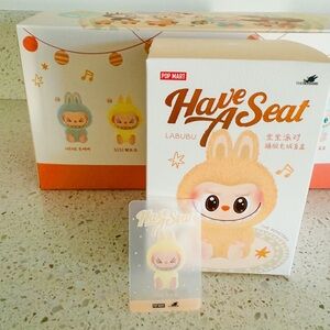 Pop Mart Labubu Have A Seat Sisi NEW SEALED
